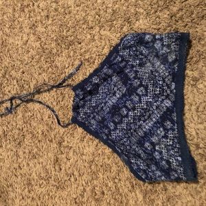Bandana halter top